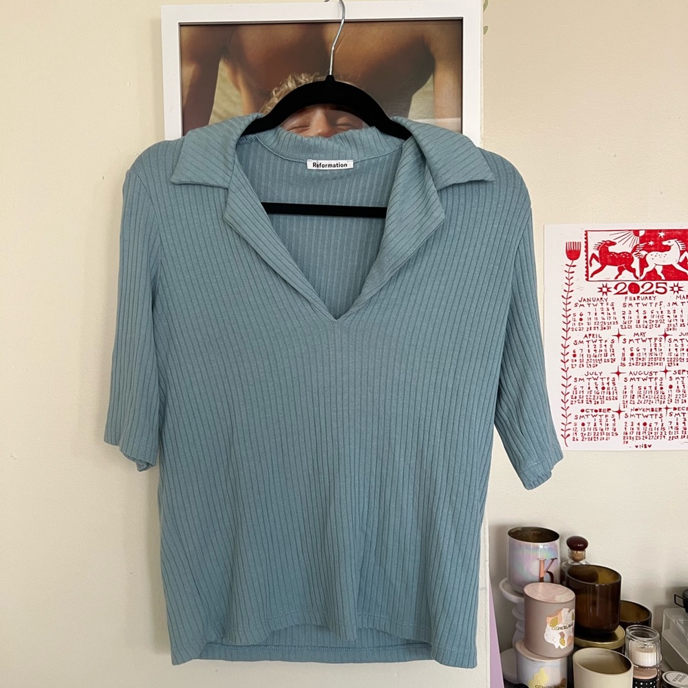Reformation polo top